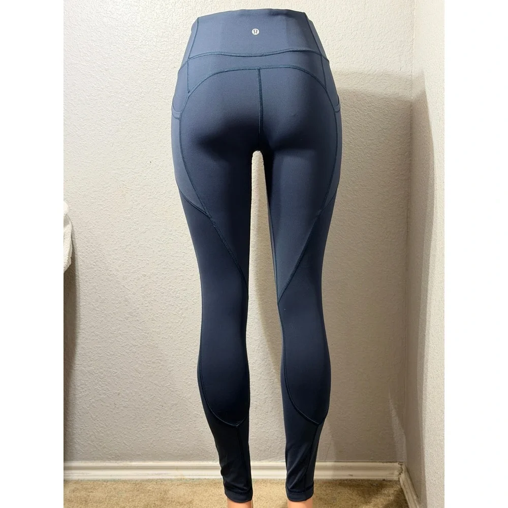 Lululemon All the Right Places High Rise Tight 28 Navy Blue Leggings Size 6
